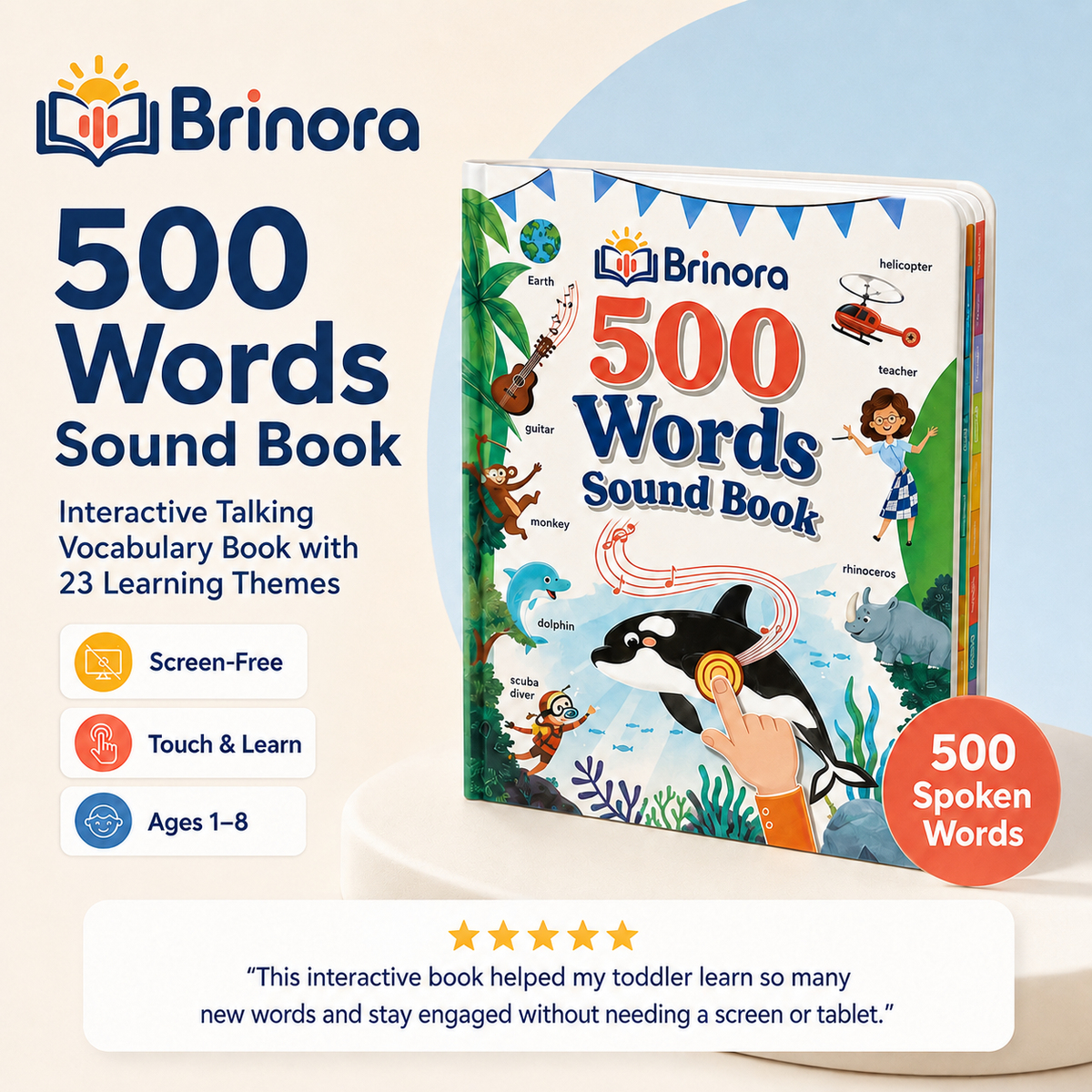 500 Words Sound Book